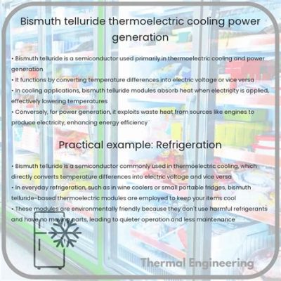  Bismuth Telluride: Revolutionärer Thermoelektriker für die Zukunft der Energiegewinnung!